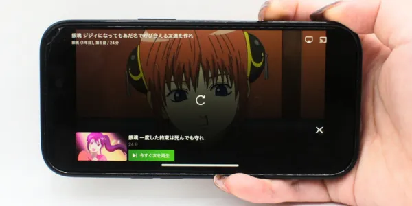 Hulu＿エピソードの連続再生機能の有無